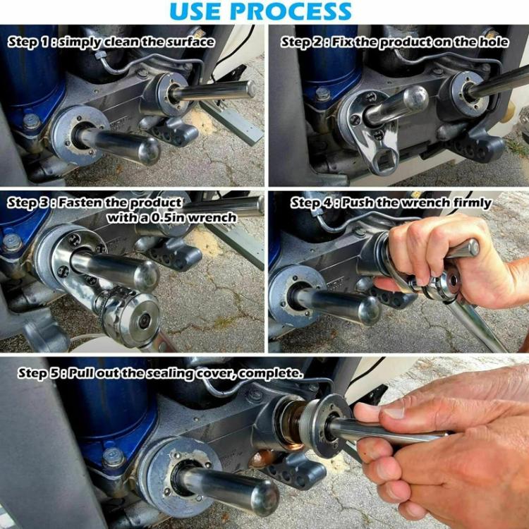 Outboard Trim Tilt Pin Wrench Tool Set For Yamaha Suzuki MT0004 MT0006 MT0009 - Replacement Parts by buy2fix | Online Shopping UK | buy2fix