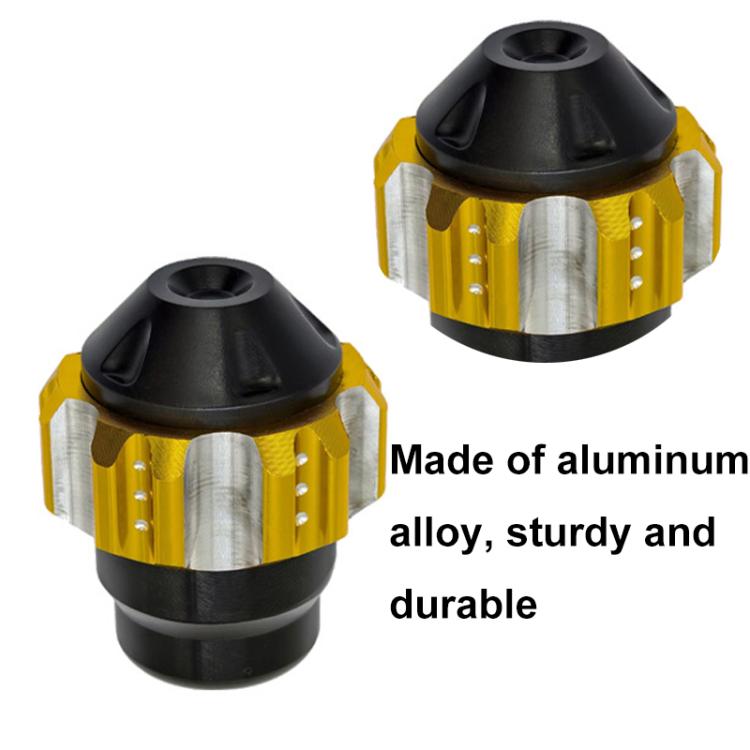 1pair QCB-011 Universal Aluminum Alloy Anti-Fall Front Fork Cup Motorcycle Wheel Protection Ball(Red) - Protective Gear by buy2fix | Online Shopping UK | buy2fix