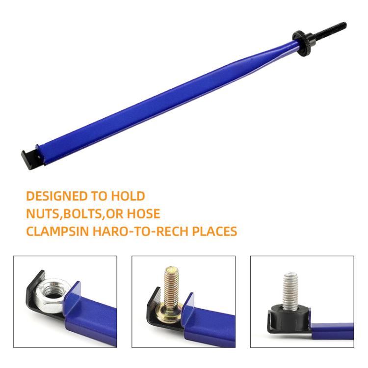 37cm Multifunctional Pipe And Hose Clamp Clamping Extension Wrench Tool For Fixing Nuts And Bolts - Hand Tool Sets by buy2fix | Online Shopping UK | buy2fix