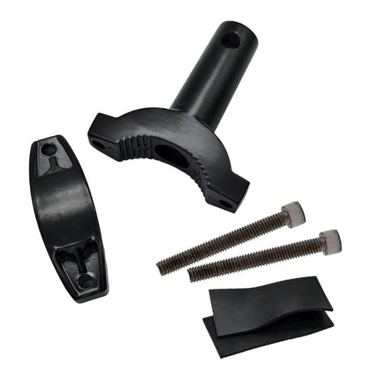 KZG-007 Motorcycle Shock-absorbing Clamp-type Spotlight Fixing Bracket(Black) - Holder by buy2fix | Online Shopping UK | buy2fix