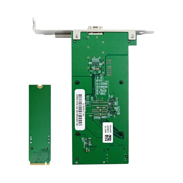 SUNWEIT ST7331 M.2 X520DA1 10GbE Single Optical / SFP+ Server Industrial Network Card - Add-on Cards by SUNWEIT | Online Shopping UK | buy2fix