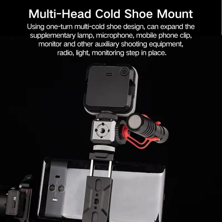 XILETU XDS-15 Multi-head Cold Shoe Mount Adapter for Camera Flash, Microphone, LED Light - Stand Bracket by XILETU | Online Shopping UK | buy2fix