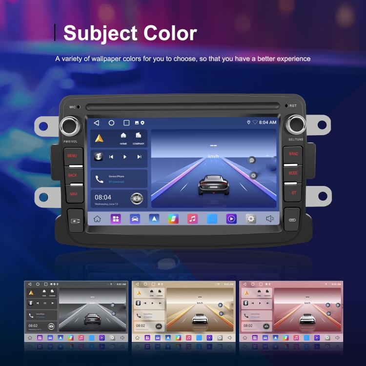 7 inch Horizontal Screen Android Navigation Car Bluetooth MP5 Player, For Renault / Captur / Symbol, Memory: 2+64G(Standard+AHD Camera+Microphone) - Car MP3 & MP4 & MP5 by buy2fix | Online Shopping UK | buy2fix