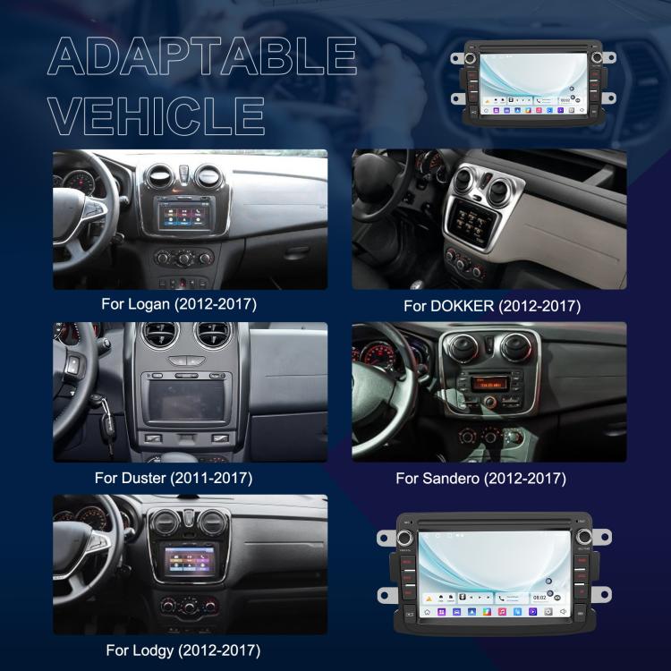 7 inch Horizontal Screen Android Navigation Car Bluetooth MP5 Player, For Renault / Captur / Symbol, Memory: 2+64G(Standard) - Car MP3 & MP4 & MP5 by buy2fix | Online Shopping UK | buy2fix