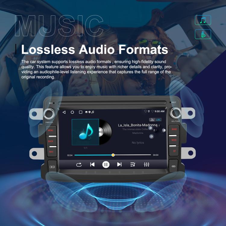 7 inch Horizontal Screen Android Navigation Car Bluetooth MP5 Player, For Renault / Captur / Symbol, Memory: 2+64G(Standard) - Car MP3 & MP4 & MP5 by buy2fix | Online Shopping UK | buy2fix