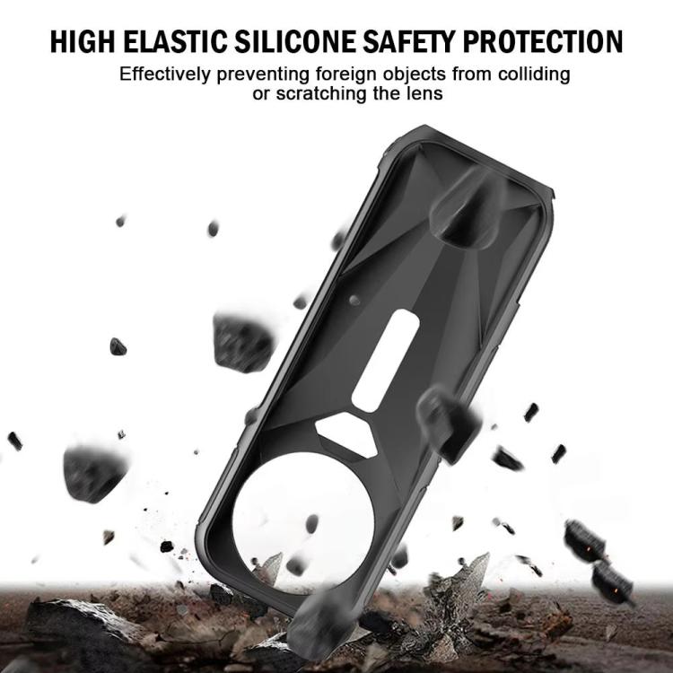 For Insta360 X5 Camera Silicone Case Body Cover Anti-dust and Stain-resistant Protective Shell(Black) - Case & Bags by buy2fix | Online Shopping UK | buy2fix