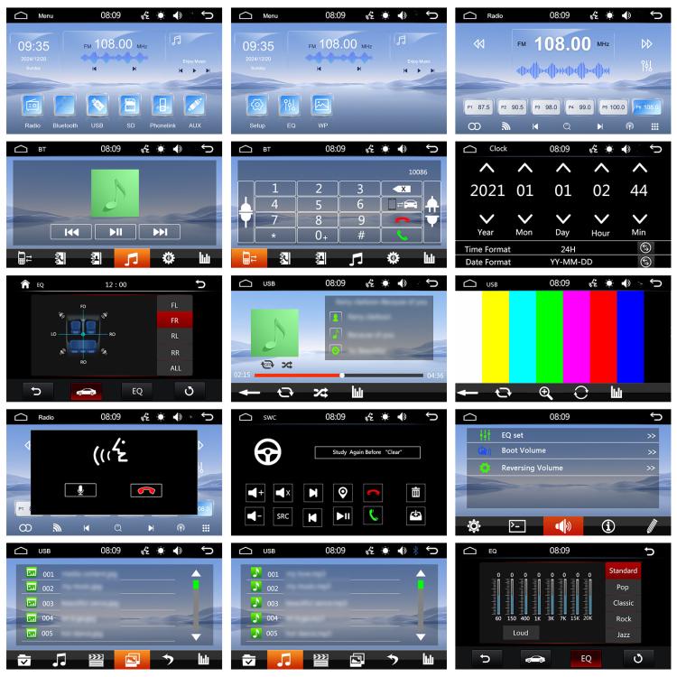 7 Inch Wired Carplay Dual Butt MP5 Player Bluetooth Big Screen Car Center Control, Spec: Standard - Car MP3 & MP4 & MP5 by buy2fix | Online Shopping UK | buy2fix