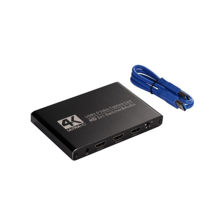 USB 3.0 HD Video Capture Card 4K Camera Computer Game Live Recording Box - Video Capture Solutions by buy2fix | Online Shopping UK | buy2fix