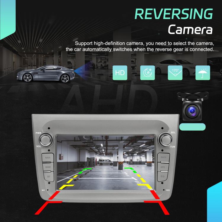 For Alfa Romeo MITO 2008-2016 7 inch Horizontal Screen Android 15 Carplay Car Center Control Integrated Machine, Memory: 2+64G(Standard+AHD Camera) - Car MP3 & MP4 & MP5 by buy2fix | Online Shopping UK | buy2fix