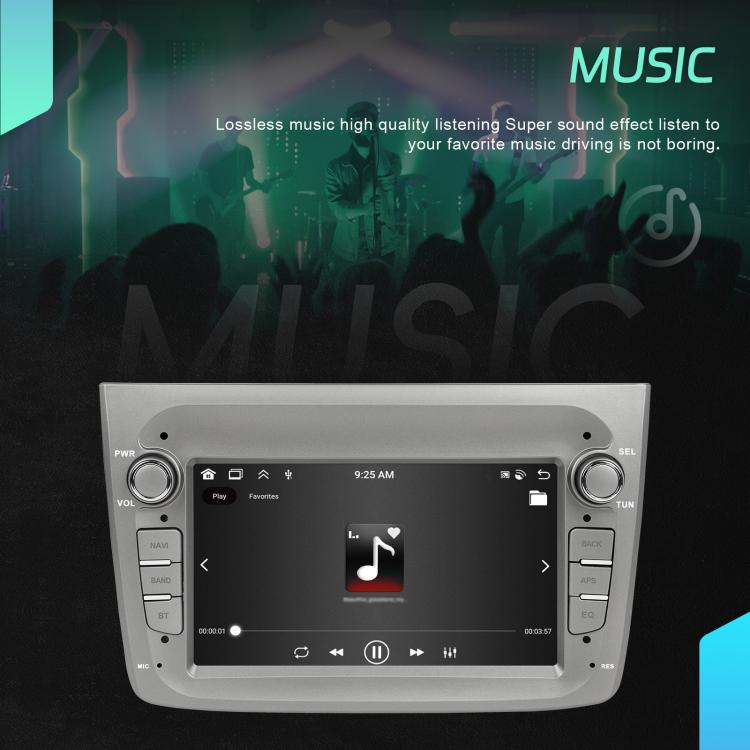 For Alfa Romeo MITO 2008-2016 7 inch Horizontal Screen Android 15 Carplay Car Center Control Integrated Machine, Memory: 2+64G(Standard) - Car MP3 & MP4 & MP5 by buy2fix | Online Shopping UK | buy2fix