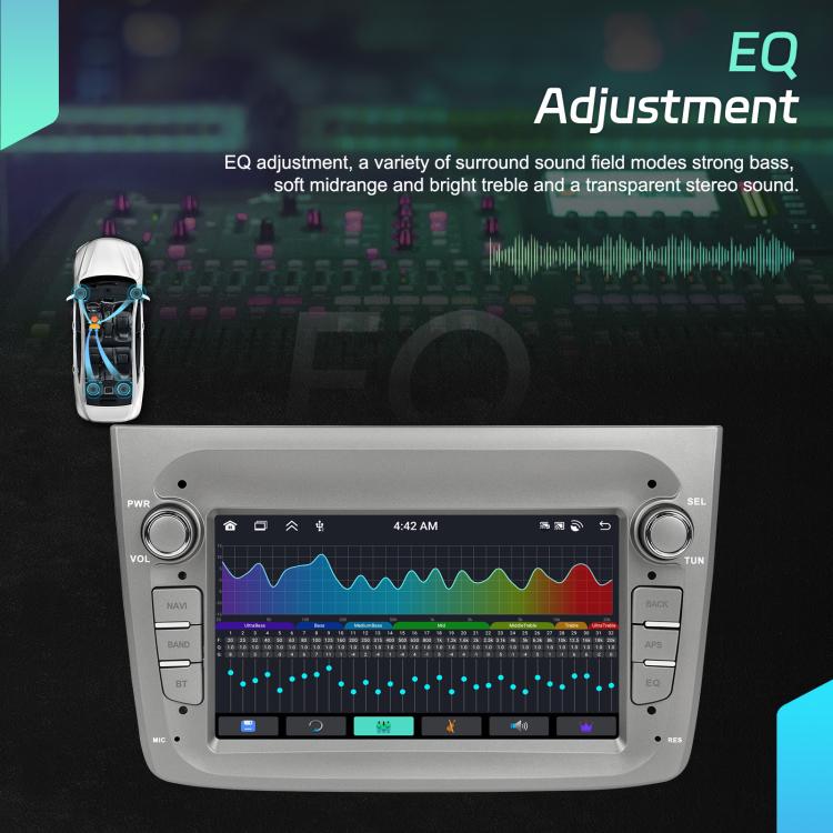 For Alfa Romeo MITO 2008-2016 7 inch Horizontal Screen Android 15 Carplay Car Center Control Integrated Machine, Memory: 2+64G(Standard) - Car MP3 & MP4 & MP5 by buy2fix | Online Shopping UK | buy2fix