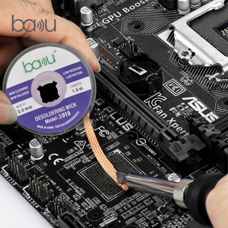 BAKU BK-2015 Solder Wick Remover Desoldering Braid for Electronics Repair - Welding Wire by BAKU | Online Shopping UK | buy2fix