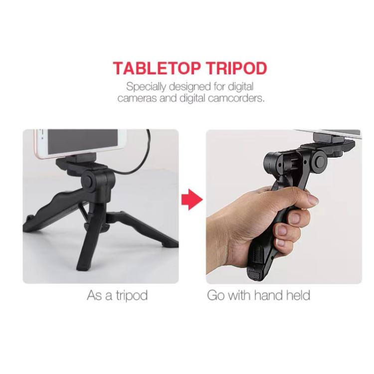 49 LEDs Streaming Lighting Kit for Phone All-in-One Video Recording Set with Tripod Stand & Microphone AY-49 - Stand by buy2fix | Online Shopping UK | buy2fix