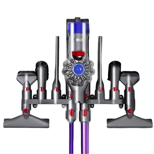 For Dyson V10 Slim Vacuum Cleaner Wall Mount Storage Rack Accessory Holder Holds Up to 10 Attachments - For Dyson Accessories by buy2fix | Online Shopping UK | buy2fix