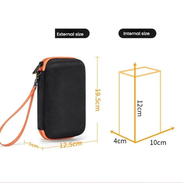 Cwatcun D204 Small Convenient Microslice Storage Bag Compact Digital Camera Waterproof Hard Case(Pink) - Protective Case by Cwatcun | Online Shopping UK | buy2fix