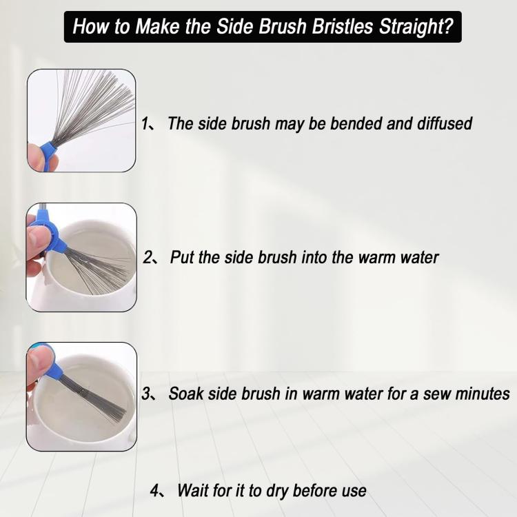 For NARWAL Xiaoyao 001 / Light Dust Collection Edition 1pair Side Brushes Sweeping Robot Accessories - For NARWAL Accessories by buy2fix | Online Shopping UK | buy2fix