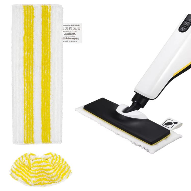 3pcs /Pack Flat Mop Attachments For Karcher Easyfix SC1 SC2 SC3 SC4 SC5 SV7 Steam Mop Replacement - For Karcher Accessories by buy2fix | Online Shopping UK | buy2fix