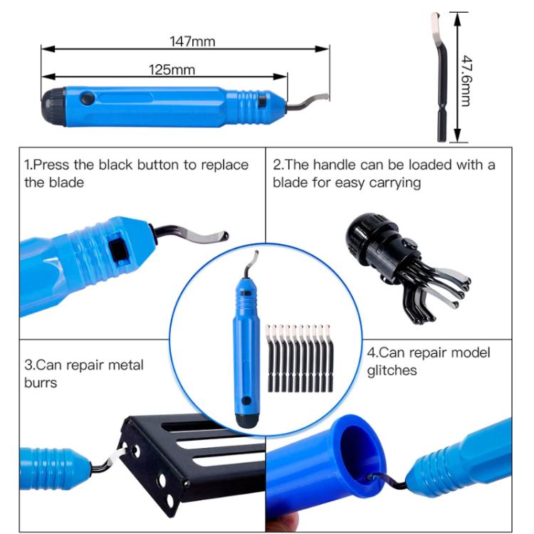 36 In 1 3D Printer Tool Kit Model Cleaning Tools, Carving Knife, File, Edge Trimmer & Polishing Supplies - Parts by buy2fix | Online Shopping UK | buy2fix