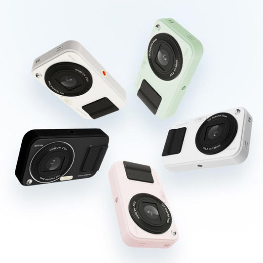 KACHI K7 2.4 Inch CCD Digital Cameras Vintage SLR Cameras(Green) - Video Cameras by KACHI | Online Shopping UK | buy2fix