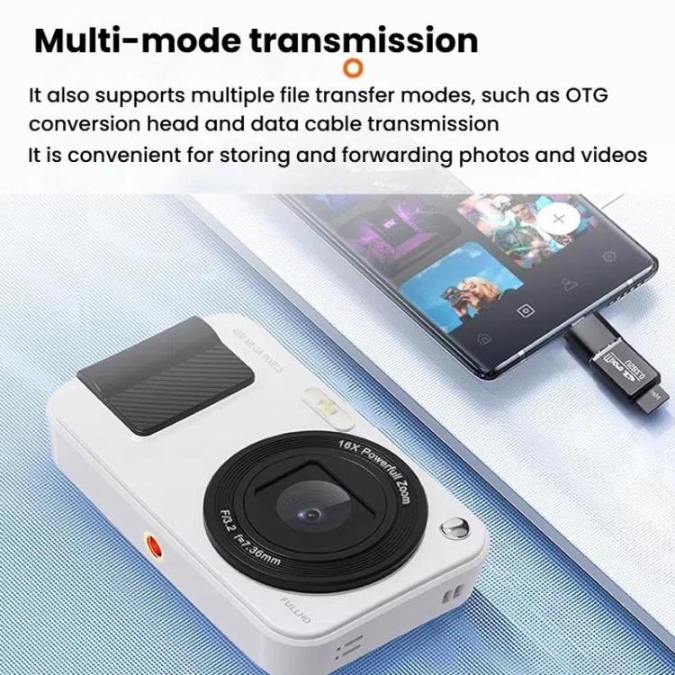 KACHI K7 2.4 Inch CCD Digital Cameras Vintage SLR Cameras(Black) - Video Cameras by KACHI | Online Shopping UK | buy2fix