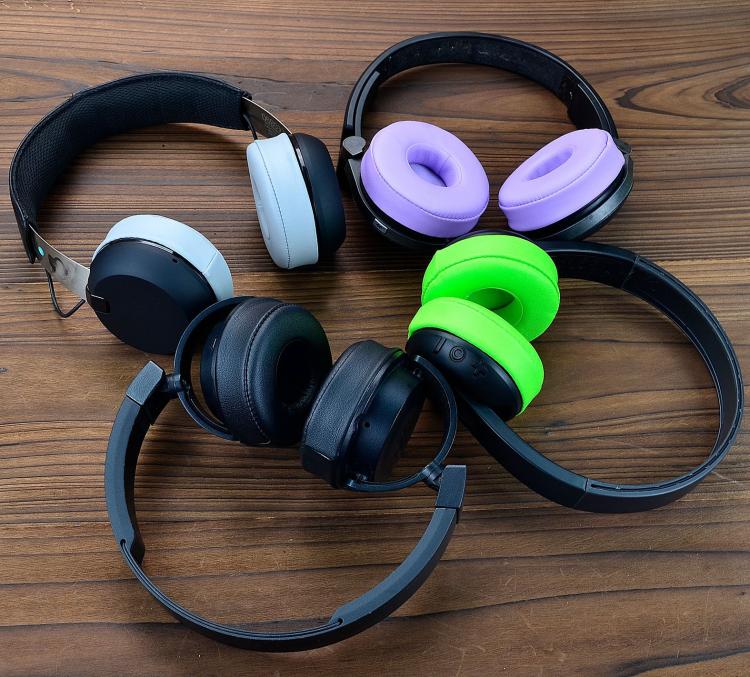 1pair 70mm Earpads For Sony WH-CH500 WH-CH510 /Sennheiser/JBL/AKG and Other Headphones(Green) - Earmuff & Pad by buy2fix | Online Shopping UK | buy2fix