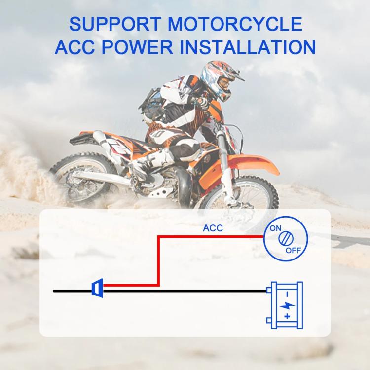 24GHz Motorcycle 30-Meter Blind Spot Radar Detection System Lane Change Assist for Safe Riding - Electrical System by buy2fix | Online Shopping UK | buy2fix