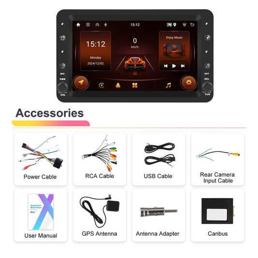 4+64G For Alfa Romeo 159 7 inch Horizontal Screen Carplay Car Navigation Center Control Integrated Machine(Standard) - Car MP3 & MP4 & MP5 by buy2fix | Online Shopping UK | buy2fix