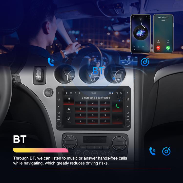4+64G For Alfa Romeo 159 7 inch Horizontal Screen Carplay Car Navigation Center Control Integrated Machine(Standard) - Car MP3 & MP4 & MP5 by buy2fix | Online Shopping UK | buy2fix