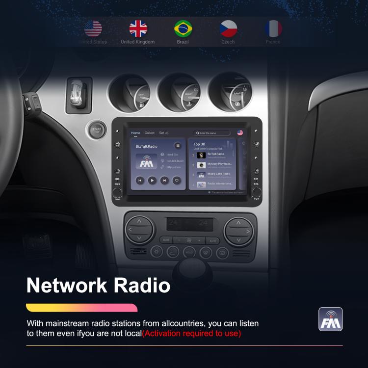 4+64G For Alfa Romeo 159 7 inch Horizontal Screen Carplay Car Navigation Center Control Integrated Machine(Standard) - Car MP3 & MP4 & MP5 by buy2fix | Online Shopping UK | buy2fix