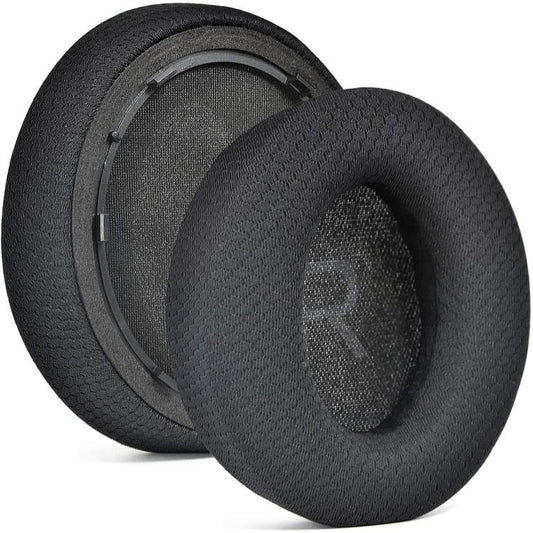 For Anker Soundcore Space Q45 Headphone 1pair Ear Cushions Replacement Ear Pads(Black) - Earmuff & Pad by buy2fix | Online Shopping UK | buy2fix