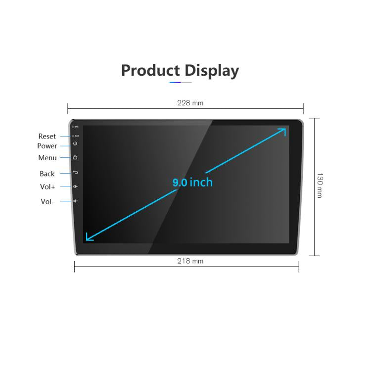 1+16G For BMW E46 1999-2005 9 inch WiFi Version Large Screen Carplay Car Navigator Reversing Camera Integrated Machine(Standard) - Car MP3 & MP4 & MP5 by buy2fix | Online Shopping UK | buy2fix