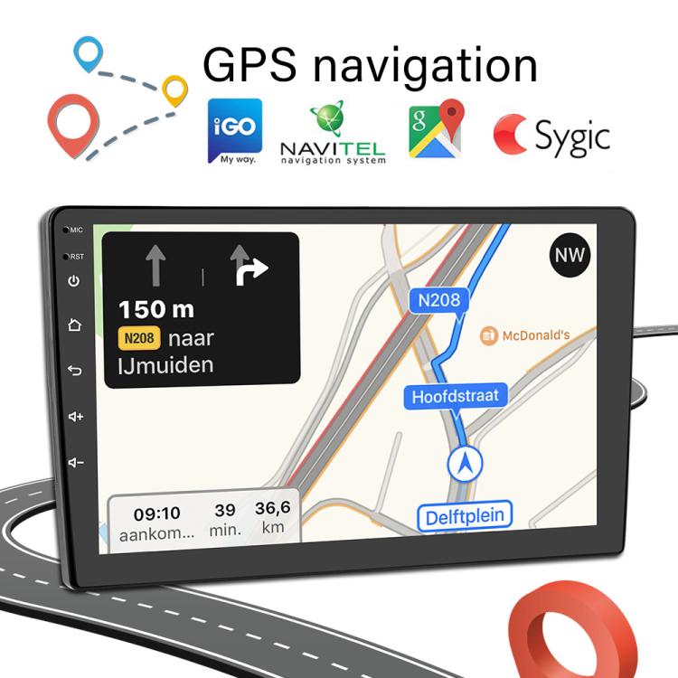 1+16G For BMW E46 1999-2005 9 inch WiFi Version Large Screen Carplay Car Navigator Reversing Camera Integrated Machine(Standard+AHD Camera) - Car MP3 & MP4 & MP5 by buy2fix | Online Shopping UK | buy2fix