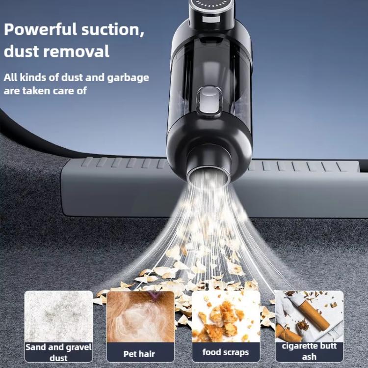 SUITU ST-8007C Car Vacuum Cleaner Vacuuming Blowing Home Outdoor Handheld Small Brushless Vacuum Cleaner(Black Silver) - Vacuum Cleaner by SUITU | Online Shopping UK | buy2fix