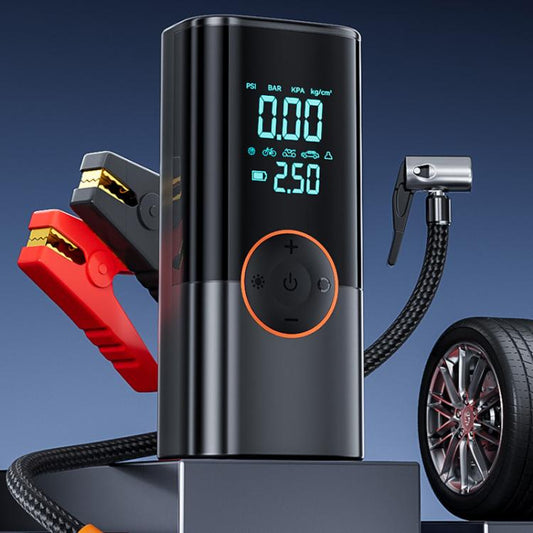 SUITU ST-9650D 4 x 2000mAh Car Emergency Starting Power Supply Inflatable Pump Integrated Machine - Inflatable Pump by SUITU | Online Shopping UK | buy2fix