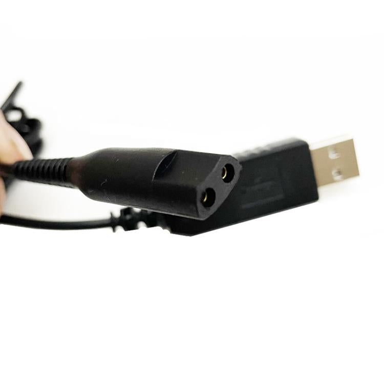 For Braun Shaver Series 3/5/6/7/8/9 12V USB Charging Cable Replacement Charging Cord - Shavers Parts by buy2fix | Online Shopping UK | buy2fix