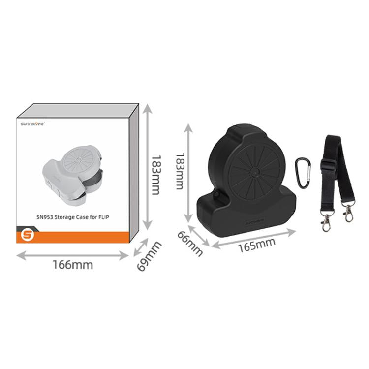 For DJI Flip Sunnylife FP-SN953 Storage Box Shockproof Crossbody Bag(Gray) - Other by Sunnylife | Online Shopping UK | buy2fix