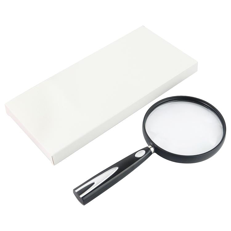 110mm 2/4X Handheld Magnifying Glass HD Reading Acrylic Lens Magnifying Glass - Hand Held Style by buy2fix | Online Shopping UK | buy2fix