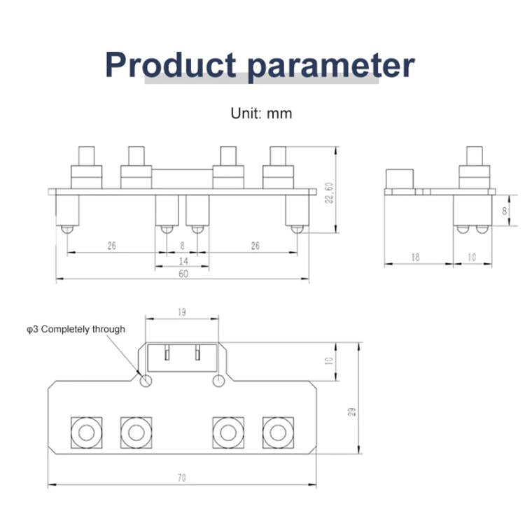 Yahboom 4 Channel Infrared Tracking Sensor Module For Smart Car Robot, Spec: With DuPont Cable+23mm Copper Column - Sensor Module by Yahboom | Online Shopping UK | buy2fix