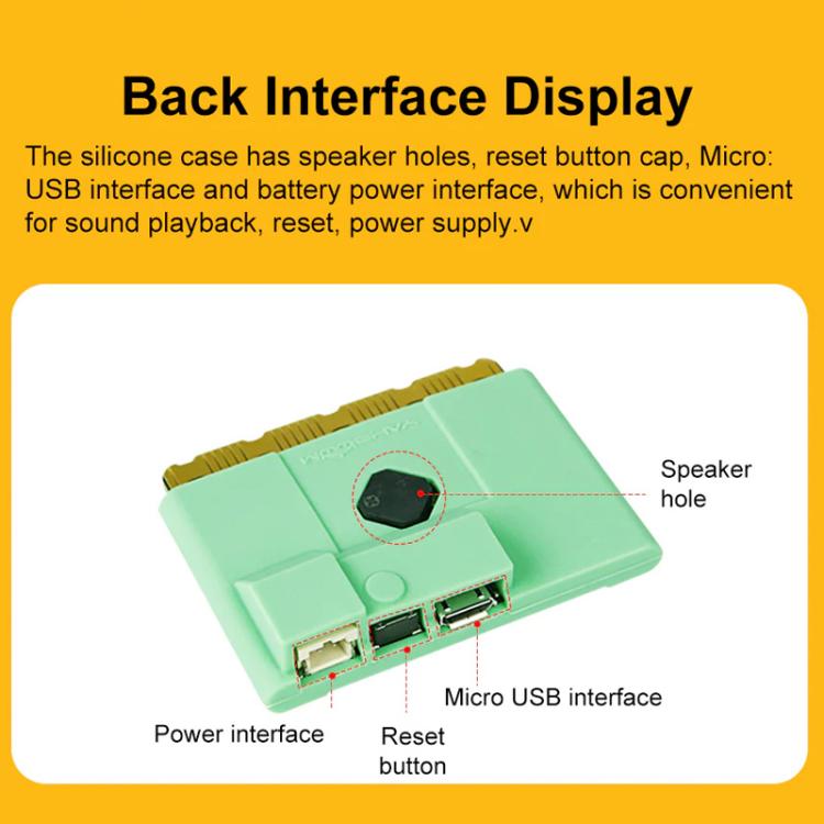 Yahboom For Micro:bit V1.5/ V2 Board Silicone Case Protective Shell(Green) - Other Accessories by Yahboom | Online Shopping UK | buy2fix