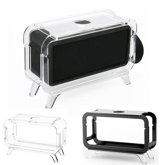 For Marshall Middleton Speaker Stand Acrylic Retro TV Cabinet Design Desktop Organizer Display Shelf(Transparent) - Speaker Bracket by buy2fix | Online Shopping UK | buy2fix