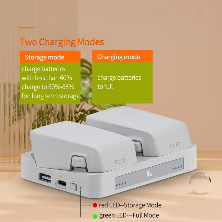For DJI Flip YX Parallel Charger Hub Bidirectional Battery Management System - Other by YX | Online Shopping UK | buy2fix