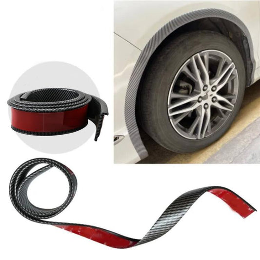 3.5cm Wide Self-Adhesive Car Wheel Arch Trim Protective Strip Anti-Scratch Guard for Vehicle Door Edge Length 1.5m Black - Decorative Strip by buy2fix | Online Shopping UK | buy2fix