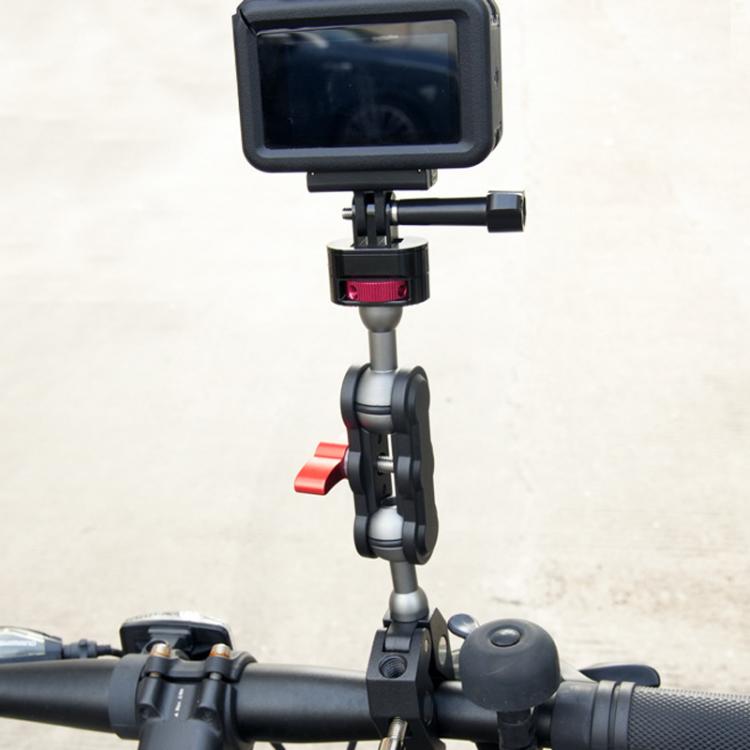 TFSM153 3 Pages 2 In 1 Action Camera 1/4 Metal Adapter Quick Release Mount - by buy2fix | Online Shopping UK | buy2fix