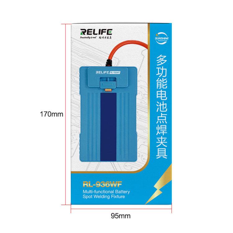 RELIFE RL-936WF Battery Spot Welding Fixture Anti-static Mobile Phone Battery Holder - Auxiliary Clamp Clip by RELIFE | Online Shopping UK | buy2fix