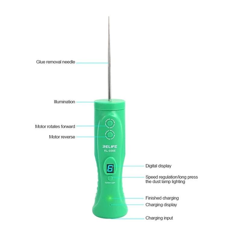 RELIFE RL-056E Integrated Smart Glue Removal Machine Mobile Phone Repair Glue Removal Tool - Dust Remove Tool by RELIFE | Online Shopping UK | buy2fix