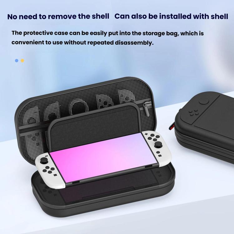 For Nintendo Switch 2 STARTRC GAMES Game Console Carrying Case Large Capacity Handbag(Black) - Bags by STARTRC GAMES | Online Shopping UK | buy2fix