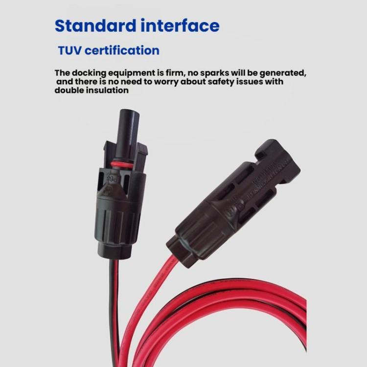 12AWG XT60 Female to MC4 Solar Connector Cable Solar Panel Charging Cord 1.5m - Others by buy2fix | Online Shopping UK | buy2fix