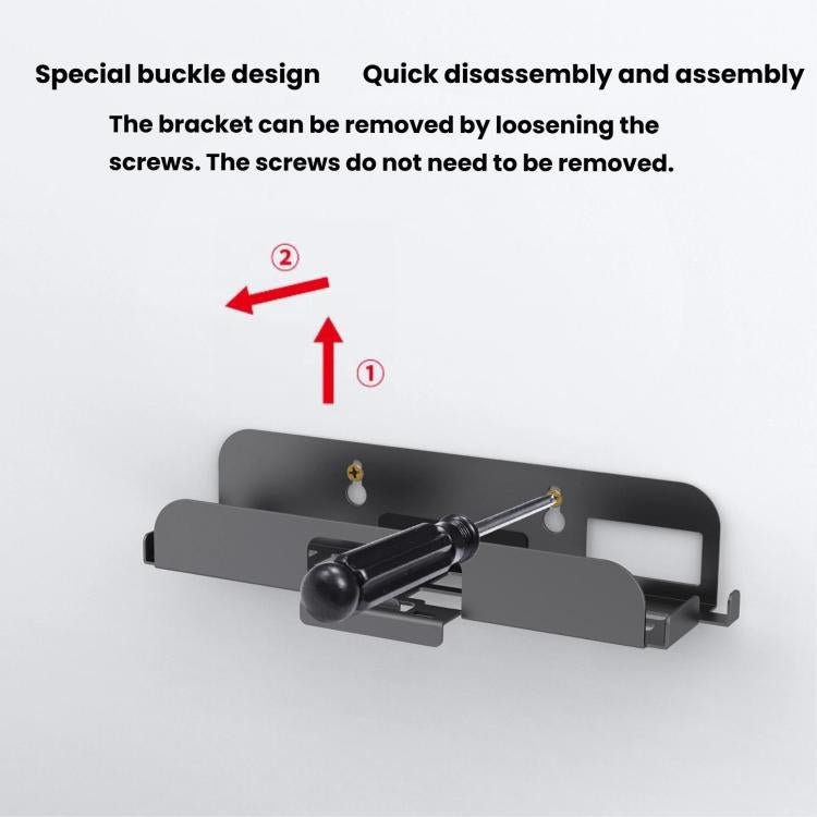 For Nintendo Switch 2 PGTECH GP-369 Game Consol Wall Mount Storage Rack With Handle Storage Hook - Holder by buy2fix | Online Shopping UK | buy2fix