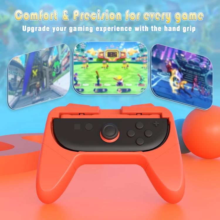 For Nintendo Switch 2 Left + Right Handle Brackets Simple Handle(Black) - Gamepads by buy2fix | Online Shopping UK | buy2fix