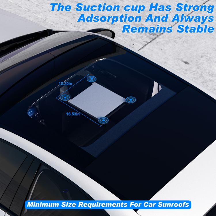 For Starlink Mini Car Metal Suction Cup Holder, Model: S2032B - Universal Car Holders by buy2fix | Online Shopping UK | buy2fix